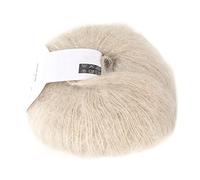 Popular Soft Mohair Pashm Knit Angora Long Wool Yarn Hot (17 Beige)