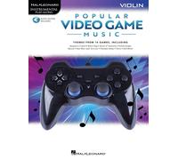 Popular Video Game Music Violin Book and Audio Online Hal Leonard