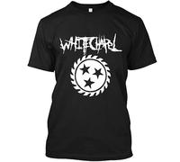 Popular Whitechapel American Deathcore Band Music Vintage Logo T-Shirt S-4XL BlackL