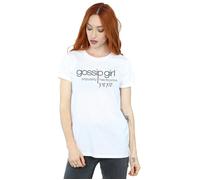 Popularity Has It´s Price Cotton Boyfriend T-Shirt Gossip Girl White S