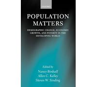 Population Matters: Demographic Change, Economic Growth, and Poverty in the Developing World