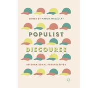 Populist Discourse: International Perspectives