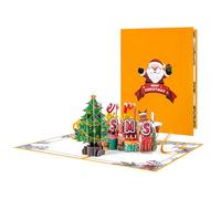 Popup Christmas Tree Cards Popup Christmas Tree Greeting Card For Family Friend Office Party Gifts Holiday Celebration