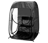 Popup Weather Tent Pod, Outdoor Instant Pop Up Shelter, for Rain Wind Cold, Ideal Shelter for Fishing and Camping 100x100x150cm(excluding Chairs)