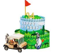 PopUpia Golf Birthday Card - 3D Father's Day Pop Up Card For Men - Funny, Personalized Pop-up Card For Dad, Pap, Grandpa Husband from Daughter, Wife