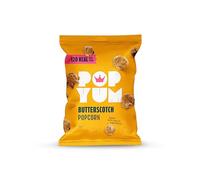 POPYUM Butterscotch Popcorn 36-Pack of 23g Bags | Vegan, Gluten-Free Multipack Snacks | Dairy-Free, Low-Calorie Snack Packs | Movie Night Popcorn