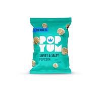 POPYUM Sweet & Salty Popcorn 12-Pack of 23g Bags | Vegan, Gluten-Free Multipack Snacks | Dairy-Free, Low-Calorie Snack Packs | Kosher & Halal Movie Night Popcorn