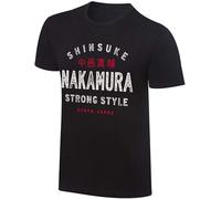 POQ Ywerer Shinsuke Nakamura Strong Style Vintage T-Shirt XXL Black