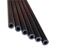POQAX 10pcs Black Hollow Fiberglass Rod, Length 0.5m Glass Fiber Tube, 3mm to 25mm Outer Diameter Solid Rods(8X6X500MM)