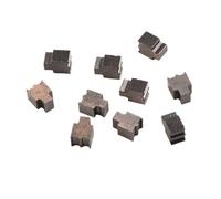 POQAX 10pcs Electric Drill Motor Carbon Brushes for RS775 750 755 775 Power Tool Parts, Small Brush