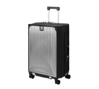 POQAX 1pc PVC Luggage Protective Cover, 20-30inch Practical Transparent Zipper Style Cover for Wheeled Suitcase(30 inch)