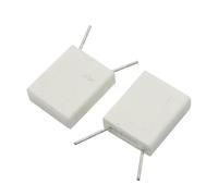 POQAX Non-inductive Ceramic Cement Resistors, 0.01-0.47 Ohm Precision Audio Grade Resistors Fixed Watt 5W 10pcs(0.05R)