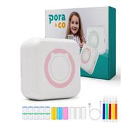 Pora&co Mini printer for mobile, pink