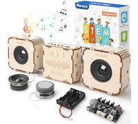Poraxy STEM Toys for Boys Girls Age 8-13, DIY Bluetooth Speaker, Science Kits for Kids Age 8-12 12-14, 3D Puzzle Electronic Experiment Building Projects, Gifts for Adult Teen Boys Girls 9 10 11 13 16