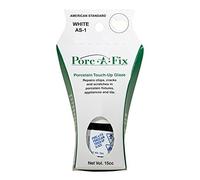 Porc-A-Fix American Standard Porcelain Touch-up Repair Glaze Paint, White (AS-1)