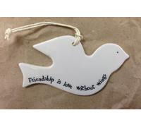 Porcelain Bird - Friendship Is Love Without Wings
