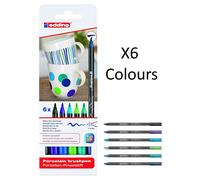 Porcelain Brush Pen Set - Oven Bake Marker Pens for Pottery Ceramics Hobby Craft