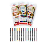 Porcelain Brush Pen Set - Oven Bake Marker Pens for Pottery Ceramics Hobby Craft