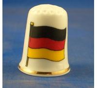 Porcelain China Collectable Flag of Germany
