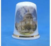Porcelain China Collectable Thimble St Pauls Cathedral