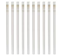 Porcelain Chopsticks, Modern Cutlery Chopsticks, Utensil 10 Pairs Chinese Non-Slip Kitchen Accessories for Food, Kitchen, Travel, Restaurant, Cooking, Home and