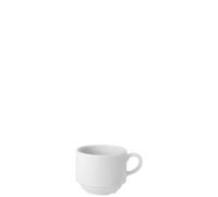 Porcelain Cup Pure White Vitrified Stacking For Tea Coffee 7Oz (20Cl) Pack Of 24