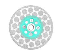 Porcelain Cutting Disc - LEKOMESH Tile Saw Blade 115mm Diamond Cutting Grinding Disc Wheel for Granite Marble Concrete Ceramic Tile Stone，M14 Thread Cutting Discs 115mm