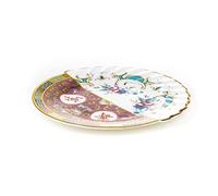 Porcelain Fruit Plate Ø cm.20 H.1,6 "Hybrid-Eudossia"