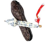 Porcelain Hulusi Instrument Blue And White Gourd Silk Musical Instruments Chinese Ethnic Synthetic
