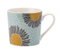 ENGLISH TABLEWARE CO English Tableware Company Artisan Flower Floral Mug-Blue with Yellow Flower