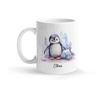 Porcelain Mug Funny Ceramic Cup Penguin Ice White Penguin Eco Friendly Coffee Mugs for Office Tea Friend 330Ml
