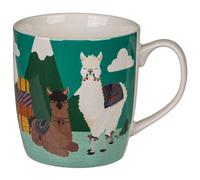 Porcelain mug, Llama, ca. 10 x 8 cm