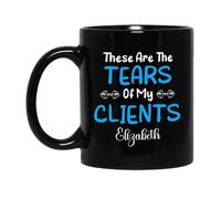Porcelain Mug These are The Tears of My Clie Drinking Cups,Personalised,Coloured,Custom Mug for Hot Drinks Coffee Tea 330Ml