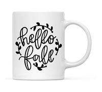 Porcelain Mugs Hello Fall Design Ideas for Hostess Mug with Handles Love's