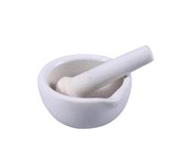 Porcelain Pepper Mill Mortar Pestle Pugging Pot Garlic Spice Grinder Pharmacy Herbs Bowl Mill Crusher Kitchen Gadget