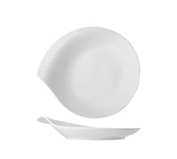 Porcelain Plate, Ø 23 Cm, White H&H