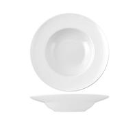 Porcelain Plate Bone China, ø 27 cm, White H&H