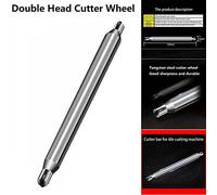 Porcelain Scoring Wheel Manual Tile Cutter Replacement Wheels, Double Head Hand Tool for Most Tile Cutters