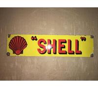 Porcelain Shell Enamel Sign street sign 4x16 inches