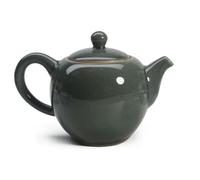 Porcelain Teapot, 9oz Tea Pot Small Teapots Chinese Tradition Ice Crack Glaze Ceramic Tea kettle (Green)