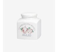 Porcellana Conserva Covered Container 0, 5 L Deco Garlic GB