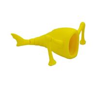 Porceosy 3D printed sea creature figurine, articulated deep sea model with movable joints, movable ocean beast ornament, decorative statue as gift for ocean enthusiasts P
