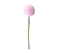 Porceosy Artificial Bloom Decoration Realistic Fake Flower Dandelion with Stem Lifelike Silk Floral Arrangement for Home Wedding Party Indoor Outdoor Garden Pink