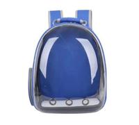 Porceosy Cat Carrier Backpack, Transparent Space Capsule Pet Carrier, Breathable Dog Hiking Backpack for Small Dogs Cats Travel Supplies Royal Blue