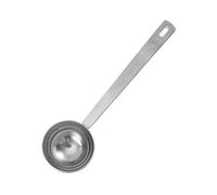 Porceosy Coffee Scoop Spoon Stainless Steel Measuring Spoon Long Handle Tablespoon 5ml 10ml 15ml 20ml 30ml Cooking Measurement Tool for Ground Coffee Loose Tea Powder 30ML