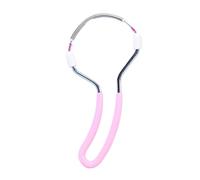 Porceosy Facial Hair Remover for Women Portable Manual Spring Device for Upper Lip Chin Face Neck Quick Effective Hair Removal Tools for Women Men Pink