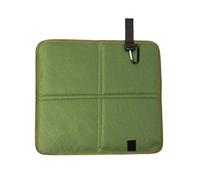 Porceosy Outdoor Folding Seat Cushion, Oxford Cloth, Waterproof, Lightweight, Portable Sitting Mat for Camping, Hiking, Travel, Stadium Green