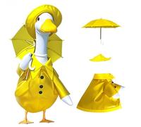 Porch Duck Outfit,Cute Porch Duck Costume - Weather-Resistant Cosplay Dress up, Festive-Style Outdoor Art Decoration for Wedding Garden Parties Theme Events Yard Decor