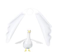 Porch Geese Wings - Lawn Geese Outfits Poseable Wings Decoration | Decorative Figurine Clothes Seasonal Decoration for Party Yard Backyard Lawn Easter Christmas Halloween Holiday