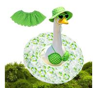 Porch Goose Clothes Hawaiian - elegant compact Summer Bikini Hat Sunglasses, Costume Garden Parties, Festivals Events Courtyard Balcony Lawn | Multipurpose Outdoor Indoor Utility